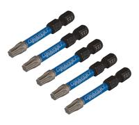 Draper Expert Impact Torx Screwdriver Bits T27 50mm Pack of 5