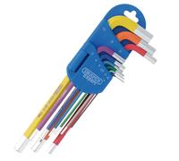 Draper Expert L Colour HEX Key Set 9PC - 04905