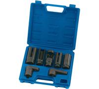 Draper Expert Lambda Oxygen Sensor Socket Set 3/8" 1/2" Square Drive 7 Pieces