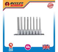 Draper Expert Long Metric Hex. Socket Bit Set, 3/8" Sq. Dr., 100mm (8 Piece) 162