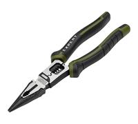 Expert Draper Expert Long Nose Pliers With Wire Stripper 200Mm Pk 1 28527