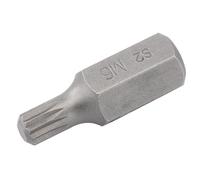 Draper Expert M6 x 30mm Spline 10mm Insert Bit For Mechanics Bit Sets Grey