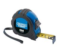 Draper Expert Measuring Tape Nylon-Coated Precision Meter Belt Clip 8m/26FT