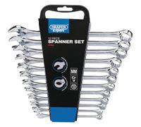 Draper Expert Metric Combination Spanner Set 8 - 19mm 12 Piece 47044