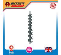 Draper Expert Metric Crow Foot Spanner Set on a Metal Rail, 3/8" Sq. Dr. (8 Piec