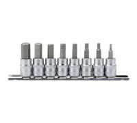 Draper Expert Metric Hexagonal Socket Bit Set 3/8" Square Drive 48mm 8 Pieces