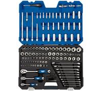 Draper Expert Metric Imperial Socket Set 1/4" 3/8" & 1/2"D 150pc 6 Point 16460