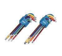 Draper Expert Metric Long Arm Torx-Star + Hex Key Set Colour Coded (18PC) 04776