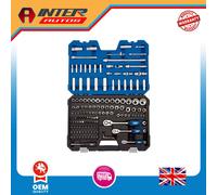 Draper Expert Metric Socket Set, 1-4", 3-8" and 1-2" Sq. Dr. (149 Piece) 16461
