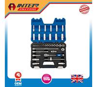 Draper Expert Metric Socket Set, 3-8" Sq. Dr. (36 Piece) 16449