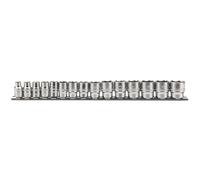 Draper Expert 16492 Metric Socket Set On A Metal Rail 3/8in Sq. Dr. (15 Piece) per set