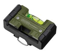 Draper Expert Pocket Spirit Level 78mm | UV Resistant 180° Domed Vial Magnetic Mini Levelling Tool | Large Bubble for Clear Reading & Accuracy