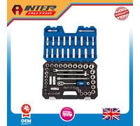 Draper Expert MM-AF Combined Socket Set, 1-2" Sq. Dr. (63 Piece) 16456