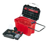 Draper Expert Mobile Tool Chest Red Durable Plastic Bare Unit No Tools 22291