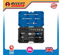 Draper Expert Multi-Drive® Metric Socket Set, 1-4" Sq. Dr. (43 Piece) 16479