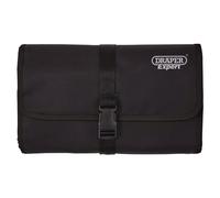 Draper Expert Multi-Pocket Tool Storage Roll From Heavy Duty Polyester Black