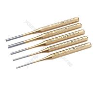 Draper Expert Octagonal Parallel Pin Punch Set (5 Piece)