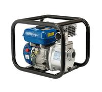 Draper 64065 500L/Min 4.8HP 4 Stroke Petrol Water Pump Pond Flood Pump &Fittings