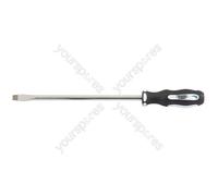 Draper Expert Plain Slot Soft Grip Screwdriver, 10 x 250mm