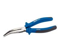 Draper Expert Pliers, Bent Nose, 200mm Heavy Duty Soft Grip