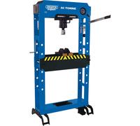Draper Expert Pneumatic/Hydraulic Floor Press, 50 Tonne