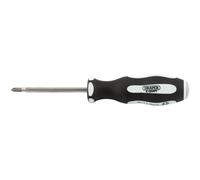 Draper Expert Pound Thru Cross Slot Soft Grip Handle Screwdriver No 1 x 75mm