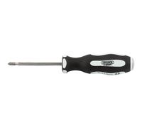 Draper Expert 'Pound Thru' Cross Slot Soft Grip Screwdriver, No.1 x 75mm