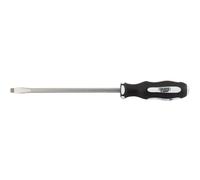Draper Expert Pound Thru Plain Slot Soft Grip Handle Screwdriver 8 x 200mm