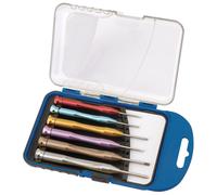 Draper Expert Precision Screwdriver Set Plain Slot Cross Slot x6 Chrome Vanadium