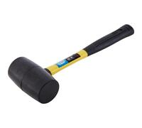 Draper Expert Rubber Mallet 750g | Multi-Purpose Mallet Soft Hammer | Shock Absorbing Grip | 72020