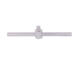 Draper Expert Satin Chrome Sliding T Bar Micro Satin Finish 3/8" Square Drive
