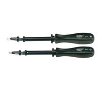 Draper Expert Screw Holding Mechanics Screwdriver Set 2 Pieces Matt Black