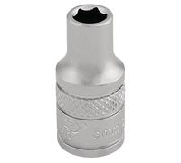 Draper Expert Socket 1/4" Square Drive Chrome Vanadium Steel Hardened 5mm