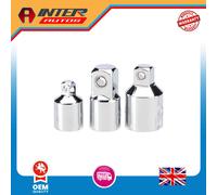 Draper Expert Socket Converter Set, Polished Chrome (3 Piece) 16806