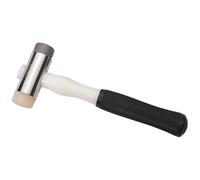 Draper Expert Soft Faced 38mm 680g 24oz Screw In Nylon Grey Rubber Hammer -72027