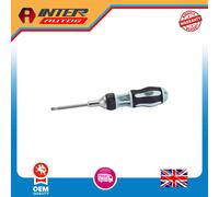 Draper Expert Soft Grip 7 in 1 Ratcheting Screwdriver and Bit Set 83721