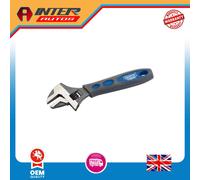 Draper Expert Soft Grip Crescent-Type Adjustable Wrench, 150mm, 19mm 24893