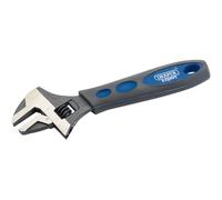 Draper Expert Soft Grip Crescent-Type Adjustable Wrench 150mm Black Oxide Finish