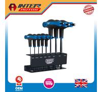 Draper Expert Soft Grip Metric Hex&Ball End T-Handle Key Set (8 Piece) 33873