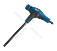 Draper Expert Soft Grip 'T' Handle Hexagon and Ball End Key, 8mm