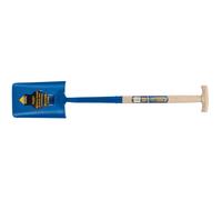 Draper Expert Solid Forged T-Handled Trenching Shovel With Ash Wood Shaft