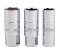 Draper Expert Spark Plug Socket Set, 1/2" Sq. Dr. (3 Piece)