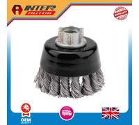 Draper Expert Steel Twist Knot Wire Cup Brush, 60mm, M14 52631