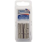 Draper Expert Thread Insert Refill Pack M12 x 1.5D 1.75mm Pack of 6