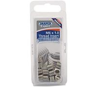 Draper Expert 21708 Metric Thread Insert Refill M6 X 1.0 (Pack Of 12) per pack