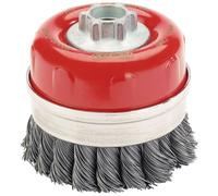 Draper Expert Twist Knot Wire Cup Brush, 80mm, M14