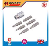 Draper Expert TX-STAR® Bit and Bit Holder Set, 3-8" Sq. Dr. (7 Piece) 83561
