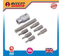 Draper Expert TX-STAR® Bit Set, 1-2" Sq. Dr. (8 Piece) 83562