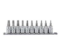 Draper Expert TX-STAR Plus Socket Bit Set 3/8" Square Drive 48mm 10 Pieces