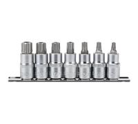 Draper Expert TX-STAR Security Socket Bit Set 1/2" Square Drive 55mm 7 Pieces
